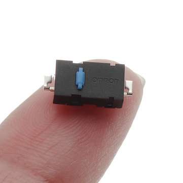 3pcs Mouse Micro Switch Mouse Button Blue Dot For Logitech MX Anywhere M905 Replacement ZIP