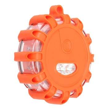 3pcs Multifunction 12 LED Road Flares Magnetic Warning Signal Light Flashing Safety Roadside Car Boa