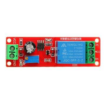 3pcs NE555 Chip Time Delay Relay Module Single Steady Switch Time Switch 12V