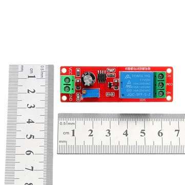 3pcs NE555 Chip Time Delay Relay Module Single Steady Switch Time Switch 12V