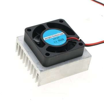 3pcs Original Hiland Heat Sink + Cooling Fan + Mounting Screws Kit For 0-30V 0-28V Universal Power S