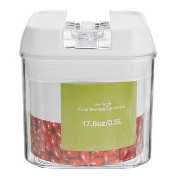3Pcs Plastic Seal Cereal Storage Box Kitchen Food Grain Rice Container Tool Home