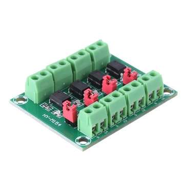 3pcs PC817 4 Channel Optocoupler Isolation Board Voltage Converter Adapter Module 3.6-30V Driver Pho