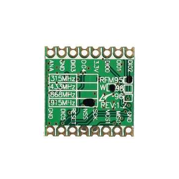 3Pcs RFM95W 915MHz LoRa Remote Wireless Transceiver Module Board