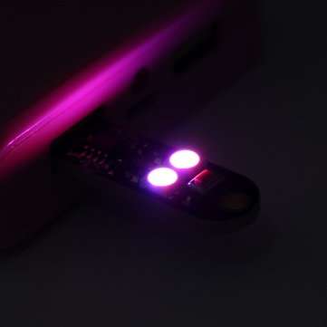 3Pcs SANWU Mini Usb Colorful LED Night Light Board For Power Bank Computer Laptop