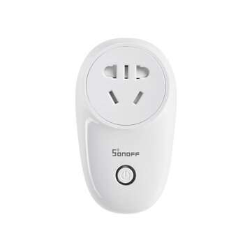 3Pcs SONOFF S26 10A AC90V-250V Smart WIFI Socket CN Wireless Plug Power Sockets Smart Home Switch Wo