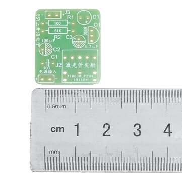 3Pcs SSY Components + PCB Board Parts Laser Tube Transmitting Audio Receiving Kit Wireless DIY Audio