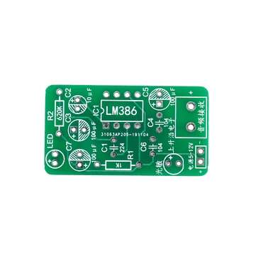 3Pcs SSY Components + PCB Board Parts Laser Tube Transmitting Audio Receiving Kit Wireless DIY Audio