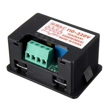 3Pcs T2310 AC110V 220V Programmable Digital Time Delay Switch Relay T2310 Normally Open Timer Contro