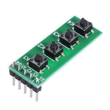3pcs TB371 4 Key MCU Keyboard Button Board Compatible UNO MEGA2560 Pro Mini Nano Due for Raspberry P