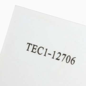 3Pcs TEC1-12706 40x40mm Thermoelectric Cooler Peltier Plate 12V 60W