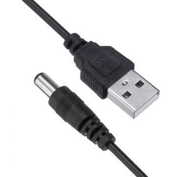3pcs USB Power Cable Module Converter 2.1x5.5mm Male Connector