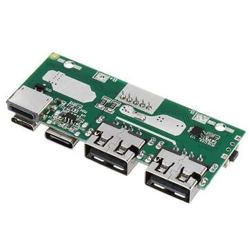 3Pcs USB Quick Charge 3.0 Power Bank Kit PD3.0 Li-ion Battery Power Supply Circuit Board PCB 5V 9V 1