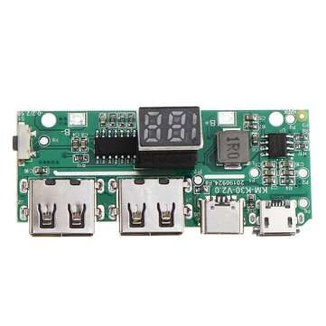 3Pcs USB Quick Charge 3.0 Power Bank Kit PD3.0 Li-ion Battery Power Supply Circuit Board PCB 5V 9V 1