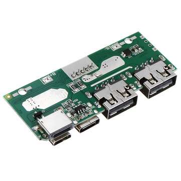 3Pcs USB Quick Charge 3.0 Power Bank Kit PD3.0 Li-ion Battery Power Supply Circuit Board PCB 5V 9V 1
