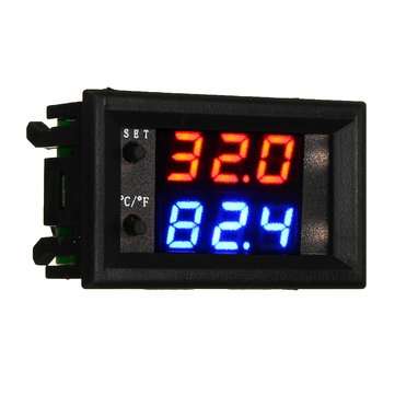 3pcs W2809 W1209WK DC12V Digital LED Thermostat Temperature Controller Module Smart Temp Sensor Boar