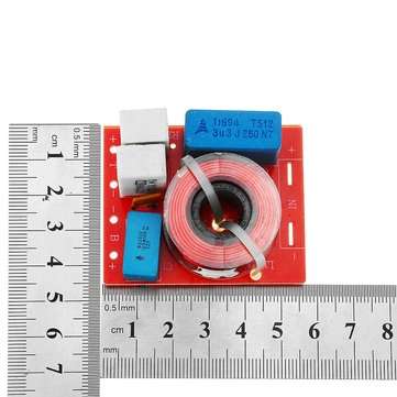 3pcs WEAH-D222 60W Speaker Crossover High and Low 2 Frequency Divider Sound Quality Upgrade Tool