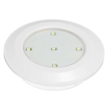 3pcs Wireless Remote Control LED Night Lights Battery Operated Stick-on Cabinet Closet Lamps