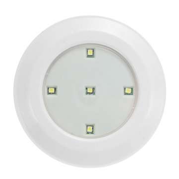 3pcs Wireless Remote Control LED Night Lights Battery Operated Stick-on Cabinet Closet Lamps