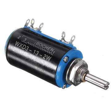 3pcs WXD3-13-2W Precision Potentiometer 2.2K 2.2K Ohm Wirewound Multi-Turn Potentiometer