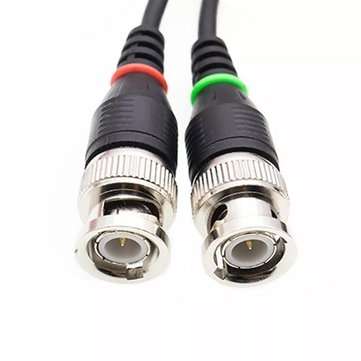 3Pcs Y104X 1.1M BNC To Test Hook Cable Q9 Oscilloscope Test Probe Leads