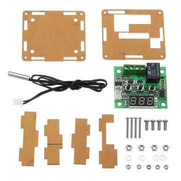 3pcs XH-W1209 DC 12V Thermostat Temperature Control Switch Thermometer Controller With Digital LED D