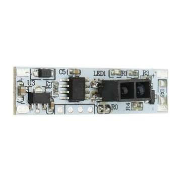 3pcs XK-GK-4010A DC 12V Non-contact Barrier Reflective Short Distance Sweep Sensor Switch One On and