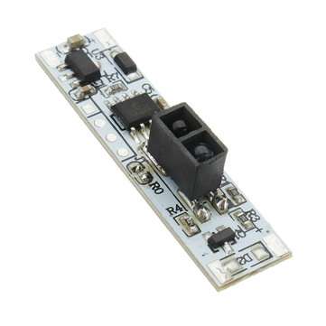 3pcs XK-GK-4010A DC 12V Non-contact Barrier Reflective Short Distance Sweep Sensor Switch One On and