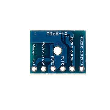 3pcs XY-SP5W 5128 Mini Class D Digital Amplifier Board 5W Mono Audio Power Amplifier