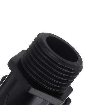 3pcs YF-S201C Black Flow Meter Water Flow Sensor Switch Precision Flowmeter Turbine Flowmeter G1/2 D