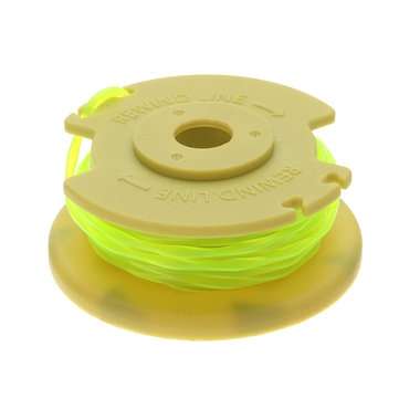 3pcs Yellow 0.080 Inch Line String Trimmer Line For Ryobi 12V 24V 40V Mower