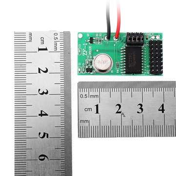 3pcs ZF-1 ASK 433MHz Fixed Code Learning Code Transmission Module Wireless Remote Control Receiving