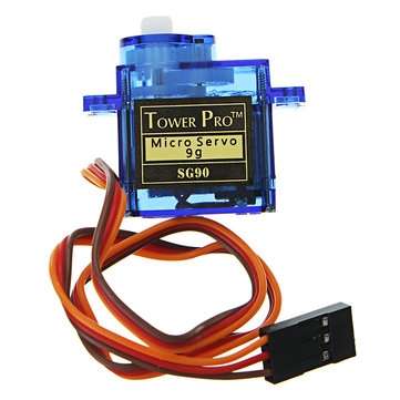 3Pcs/Pack KittenBot 23x12.2x29mm SG90 9g Mini Servo with 25cm Wire for Smart Robot Car