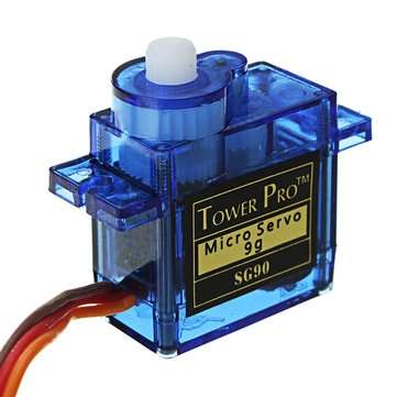3Pcs/Pack KittenBot 23x12.2x29mm SG90 9g Mini Servo with 25cm Wire for Smart Robot Car