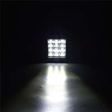 4 Inch 36W Quad Row RGB LED Work Light Bar Spot Flood Fog Lamp IP68 Waterproof For Off-Road Car Truc