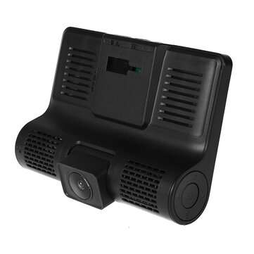 4 Inch 3 Lens 1080P Night Vision Driving Recorder Inside and Outside the 3 Recorders Car DVR Camera