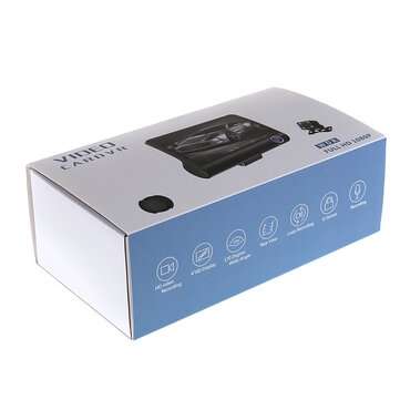 4 Inch 3 Lens 1080P Night Vision Driving Recorder Inside and Outside the 3 Recorders Car DVR Camera