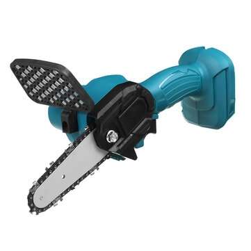 4 Inch 650W Electric Chain Saw Portable Chainsaw Wood Cutting Tool For Makita 18-21V Battery