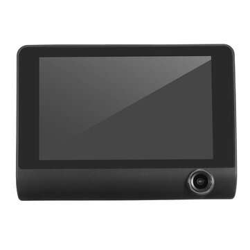 4 Inch FHD 1080P Car DVR Camera 3 Lens Recorder Support Night Vision (COLOR: BLACK)