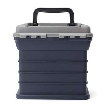 4 Layers Handheld Storage Case High Strength Accessories Tackle Tool Box