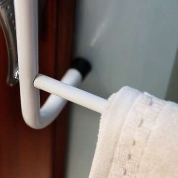 4 Layers Towel Rack Towel Hook Easy Installation Behind the Door