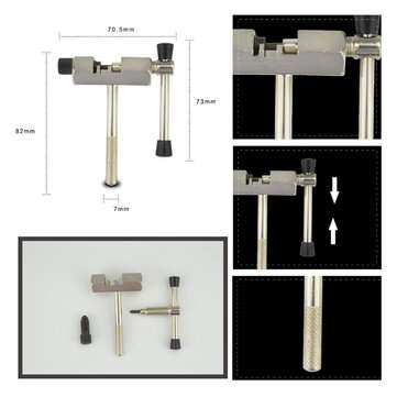 4 Pcs Bicycle Repair Tool Cycling Bike Chain Crank Wheel Set Remover Axle Tools
