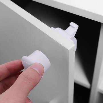4 Pcs Magnetic Children Kids Cupboard Cabinet Drawer Safety Security Locks