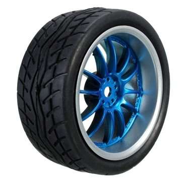 4 Pcs Flat Wheel Tire Smart Car Accessories Racing Tire