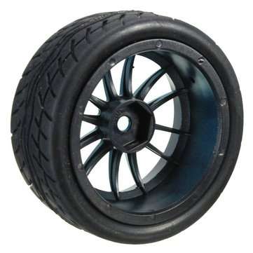 4 Pcs Flat Wheel Tire Smart Car Accessories Racing Tire