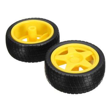 4 Pcs Smart Robot Tyres Wheels For  TT Motor
