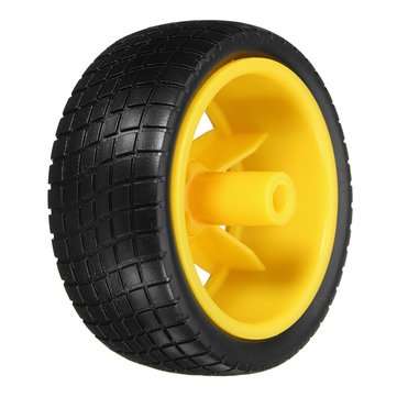 4 Pcs Smart Robot Tyres Wheels For  TT Motor