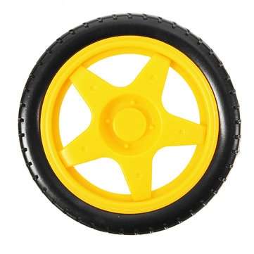 4 Pcs Smart Robot Tyres Wheels For  TT Motor