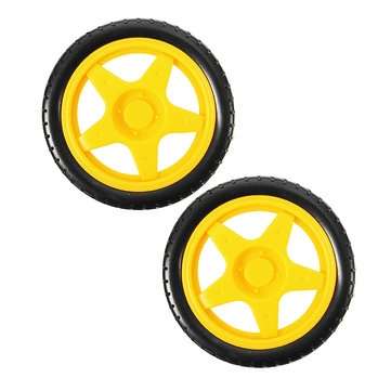 4 Pcs Smart Robot Tyres Wheels For  TT Motor