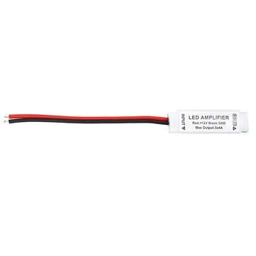 4 pin 12V 12A 144W Mini Portable RGB LED Strip Amplifier for 5050/3528 SMD Strip